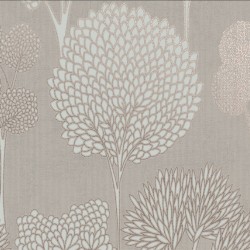 Papel de parede, folhagem, bege com brilho